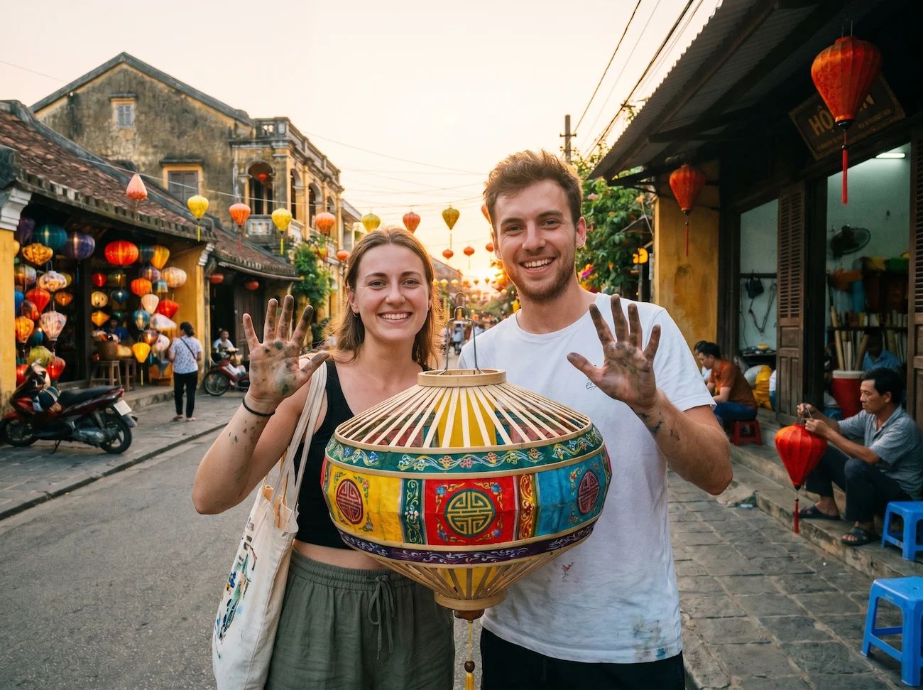 Hoi An Lantern Making Class by Bicycle – fotografie 1